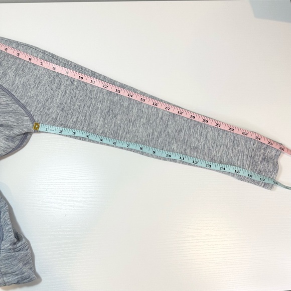 Lululemon Just Pleat It Crew, Heathered Speckled True Navy - Picture 12 of 16